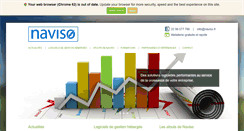 Desktop Screenshot of naviso.fr